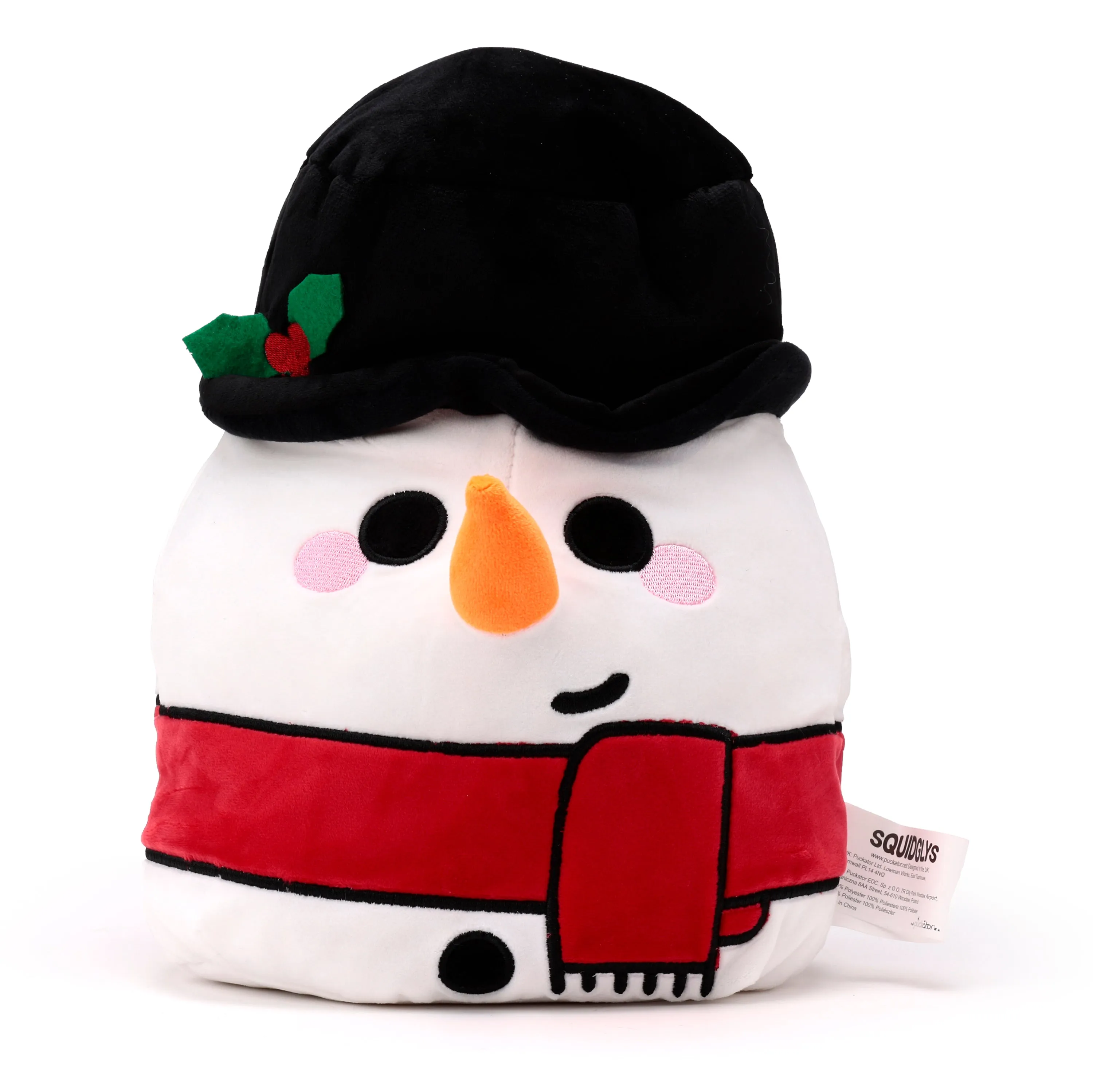Squidglys Plush Toy - Cole the Snowman Christmas Festive Friends