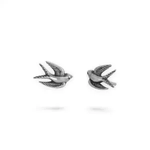 Sterling Silver Swallow Post Earrings