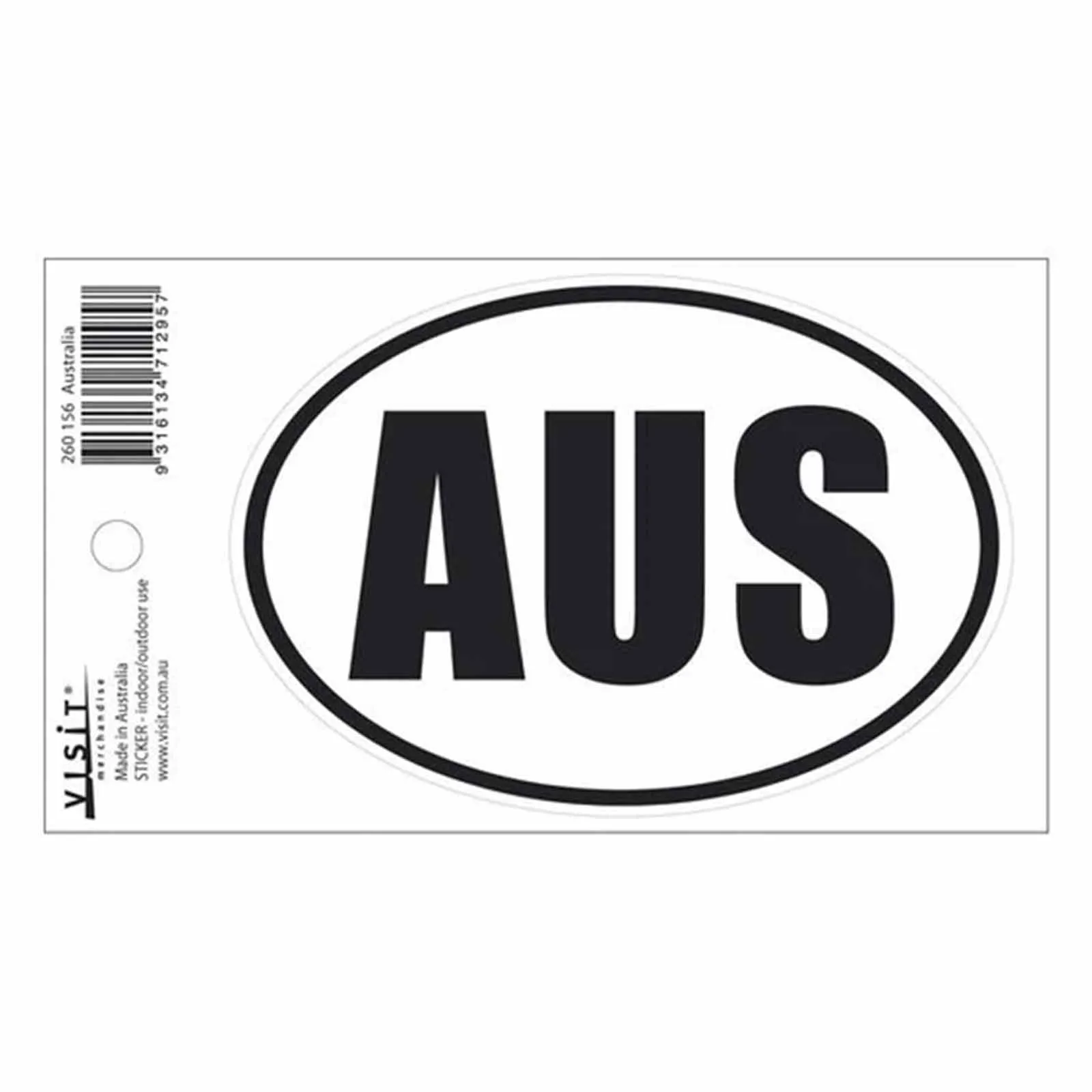 Sticker Small Oval AUS