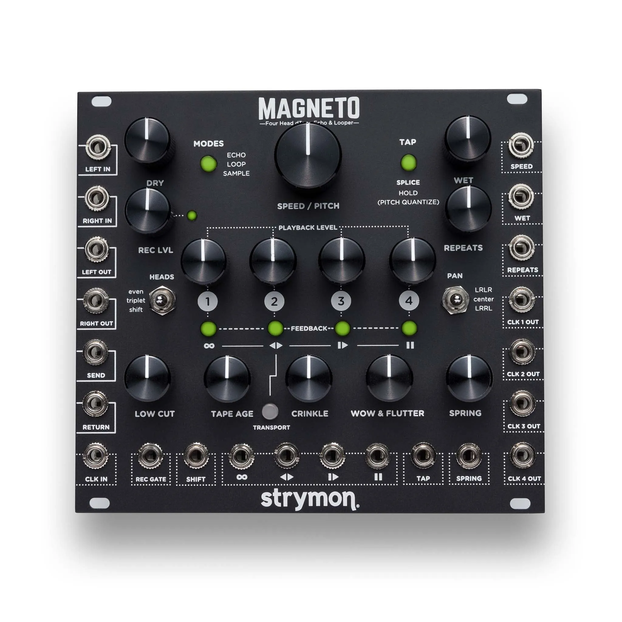 Strymon Magneto Tape Echo and Looper Eurorack Module
