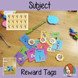 Subjects Reward Tags 