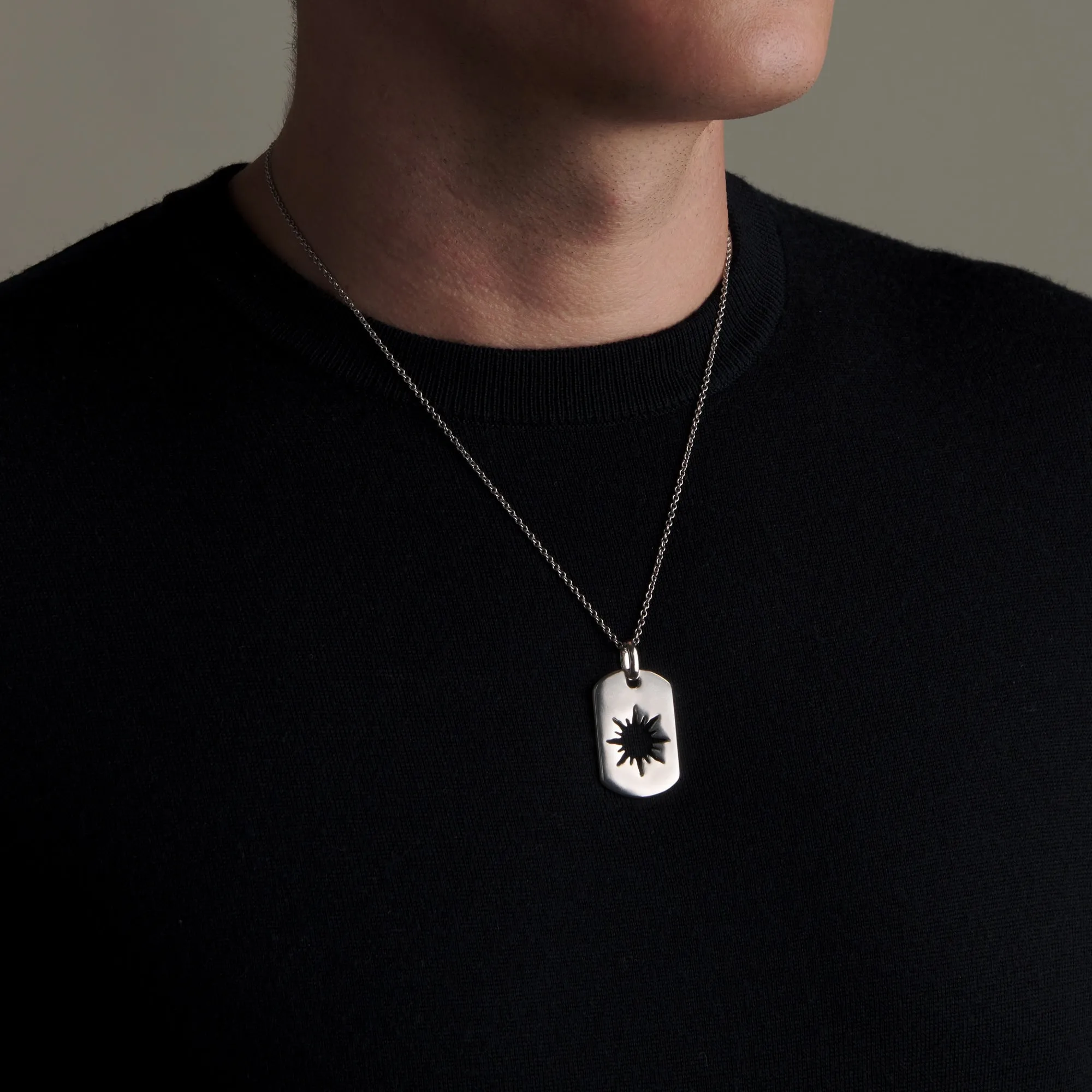 Sun Tag Pendant
