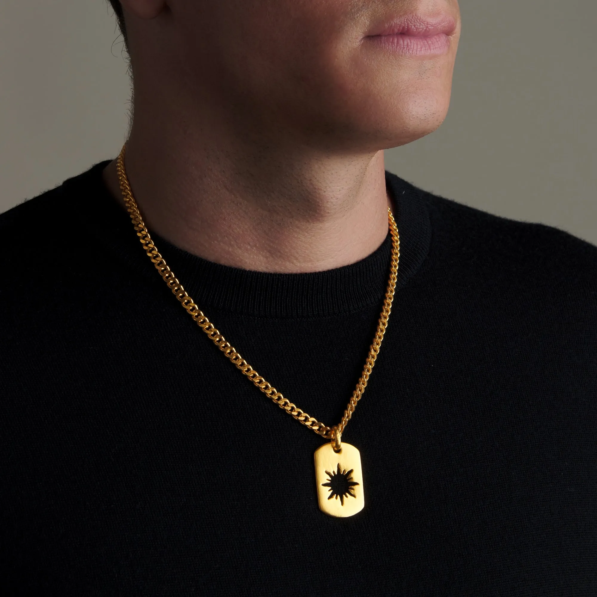 Sun Tag Pendant