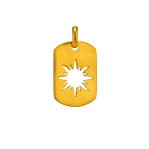 Sun Tag Pendant