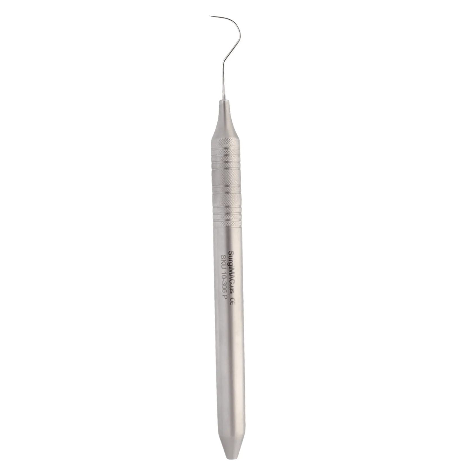 Surgimac #23 Single Ended Pro Series Stainless Steel Explorer, 1/Pk Shephard hook