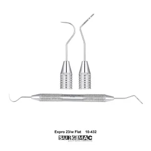 SurgiMac Dental Explorer 23 FLAT Williams Probe, Markings 1-2-3-5-7-8-9-10