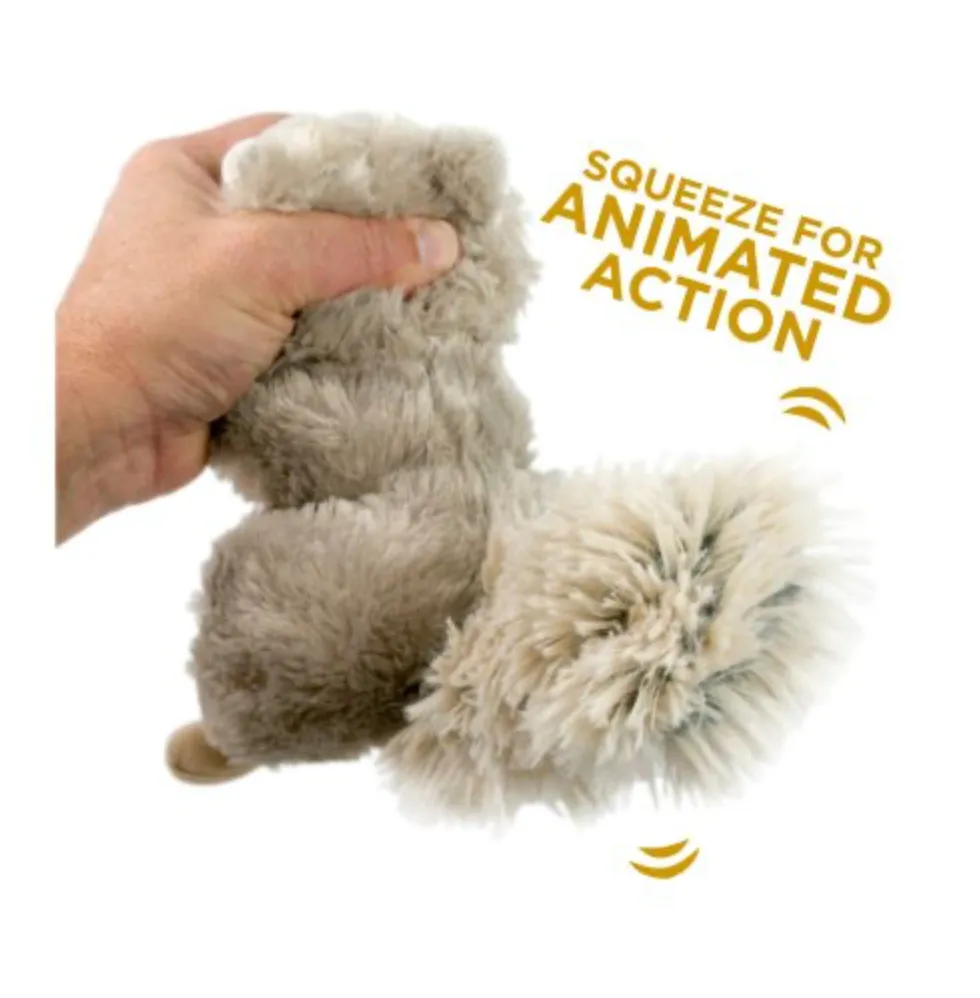 Tall Tails Animated Plush Squirrel Dog Toy