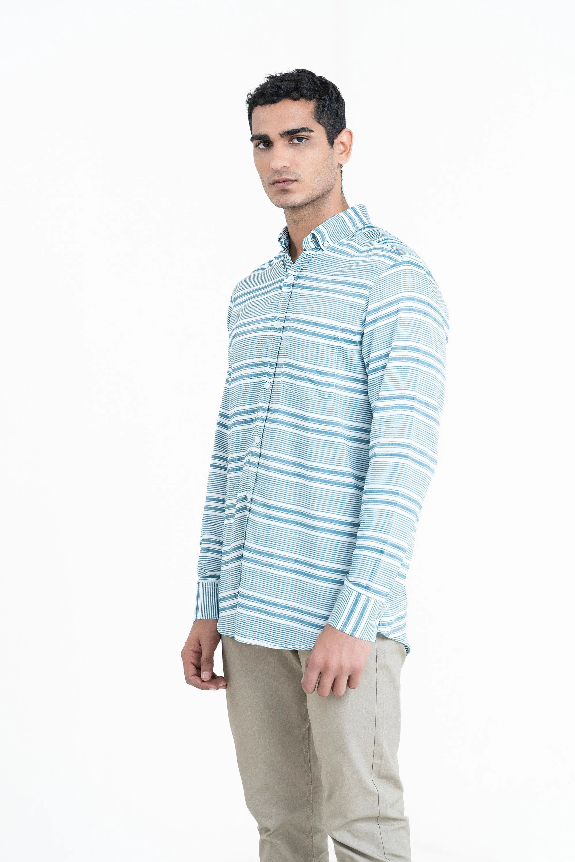 Teal Casual Shirt