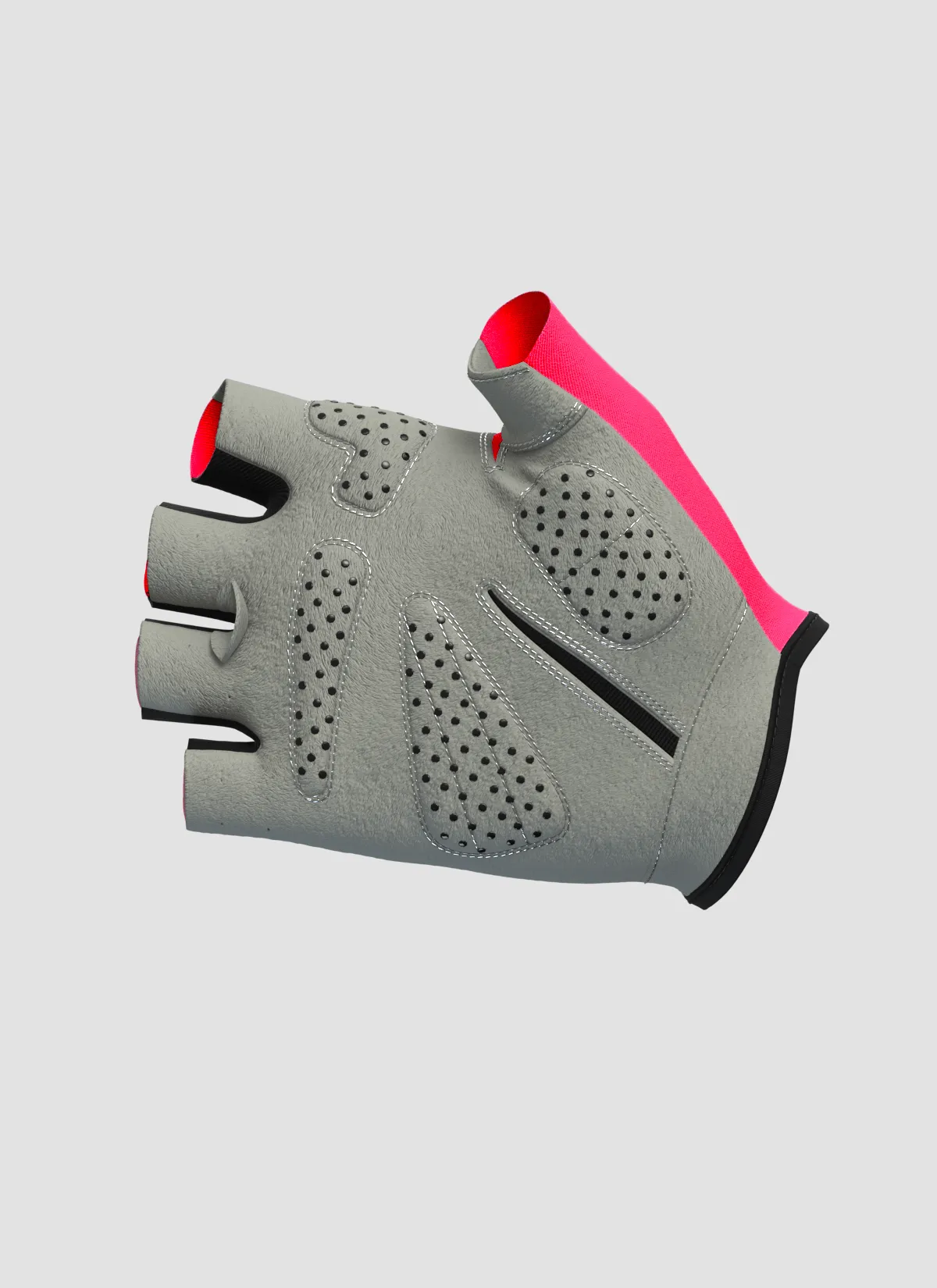 Team Short Finger Glove - Pink