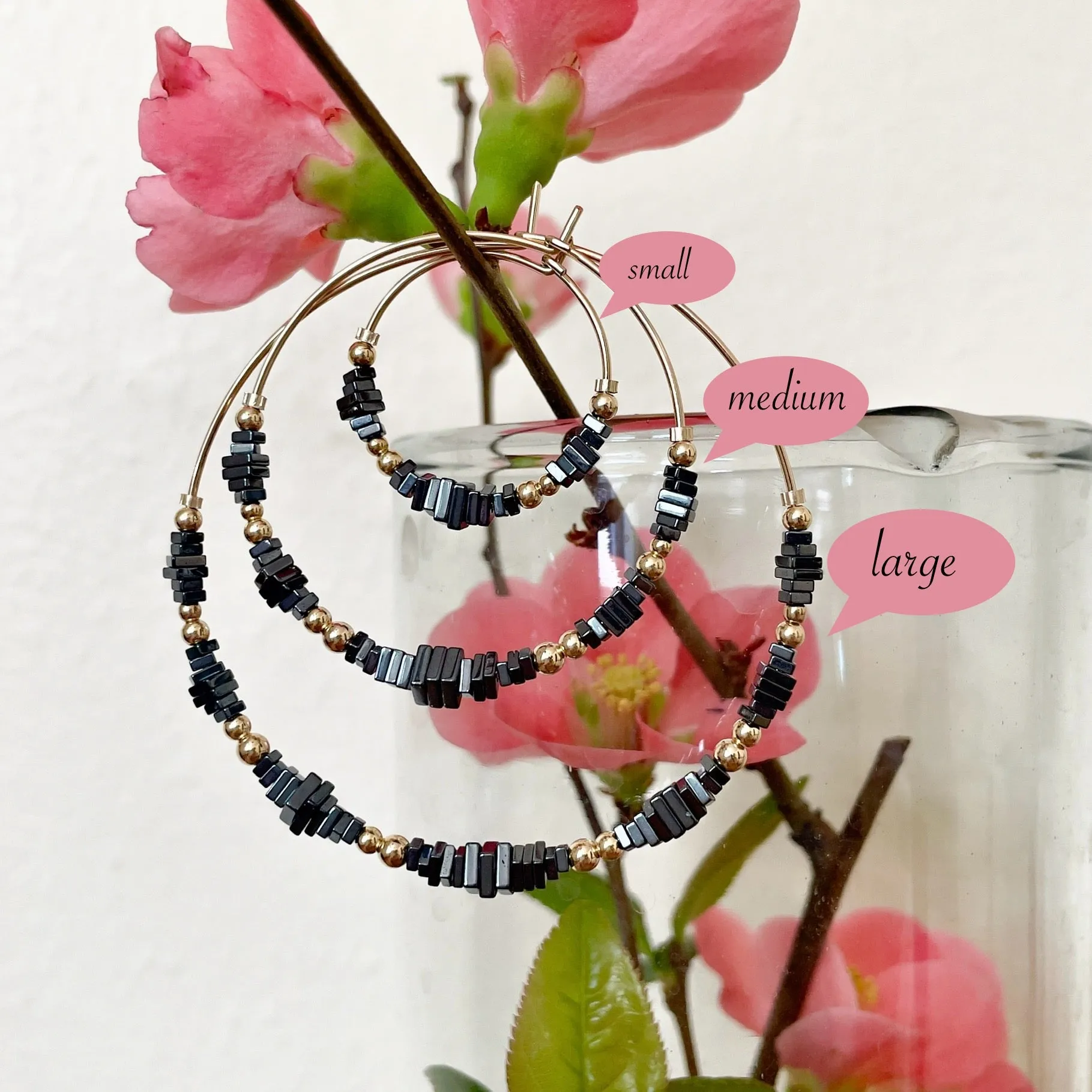 TESSÉRA Bead Hoops