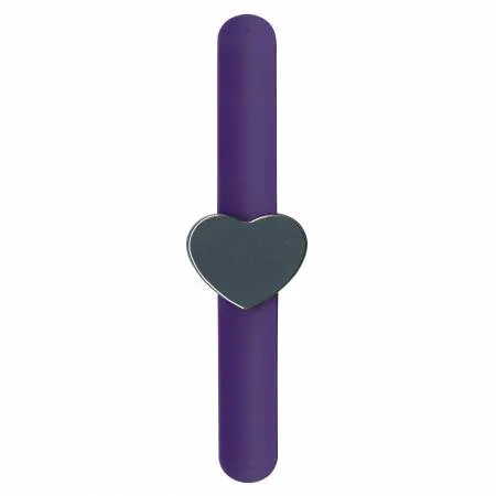 The Gypsy Quilter Magnetic Pincushion with Slap Band Bracelet Heart Shape
