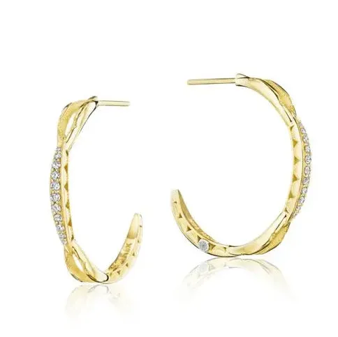The Ivy Lane Petite Crescent Curve Hoop Earrings