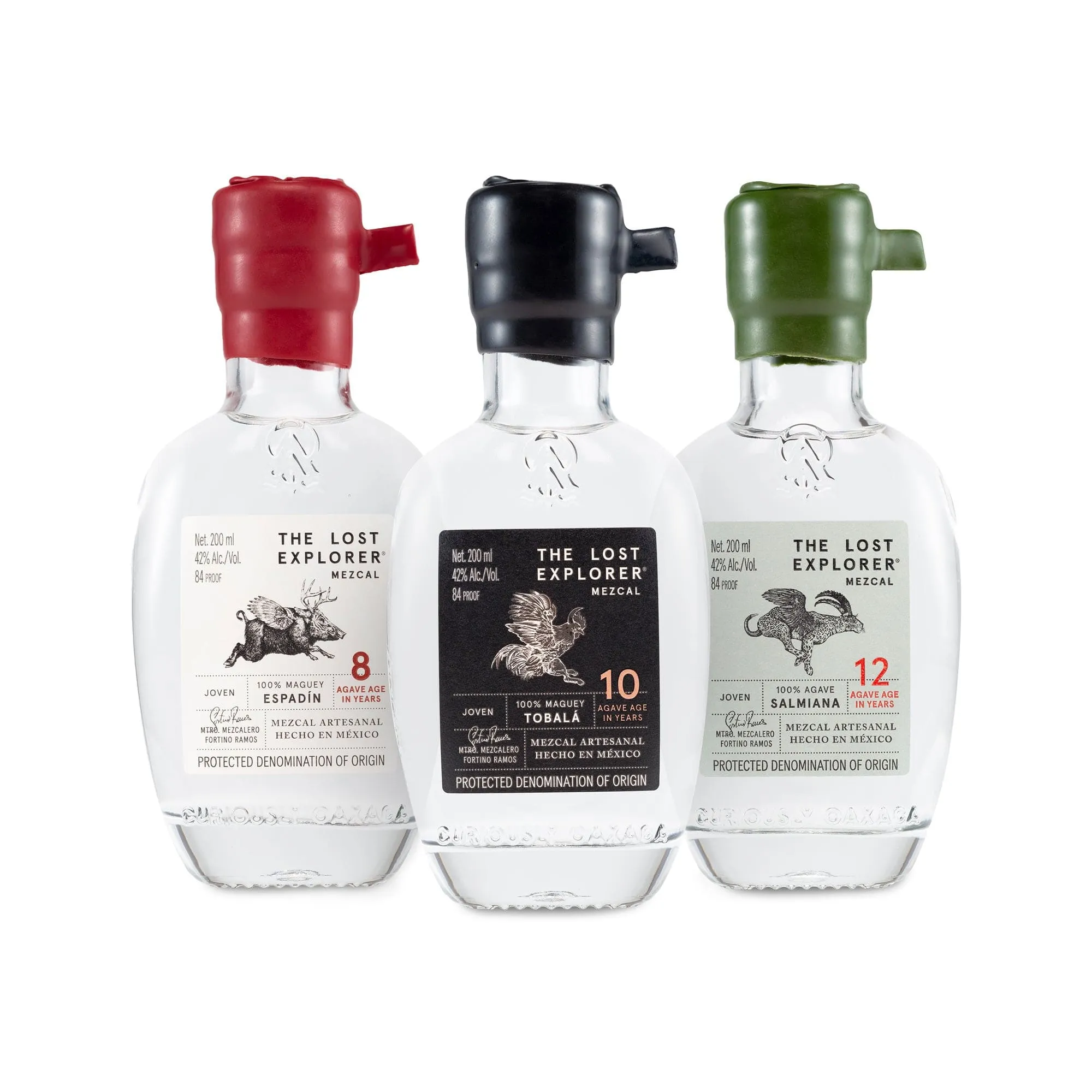 The Lost Explorer Mezcal - Trilogy Pack 3x20cl