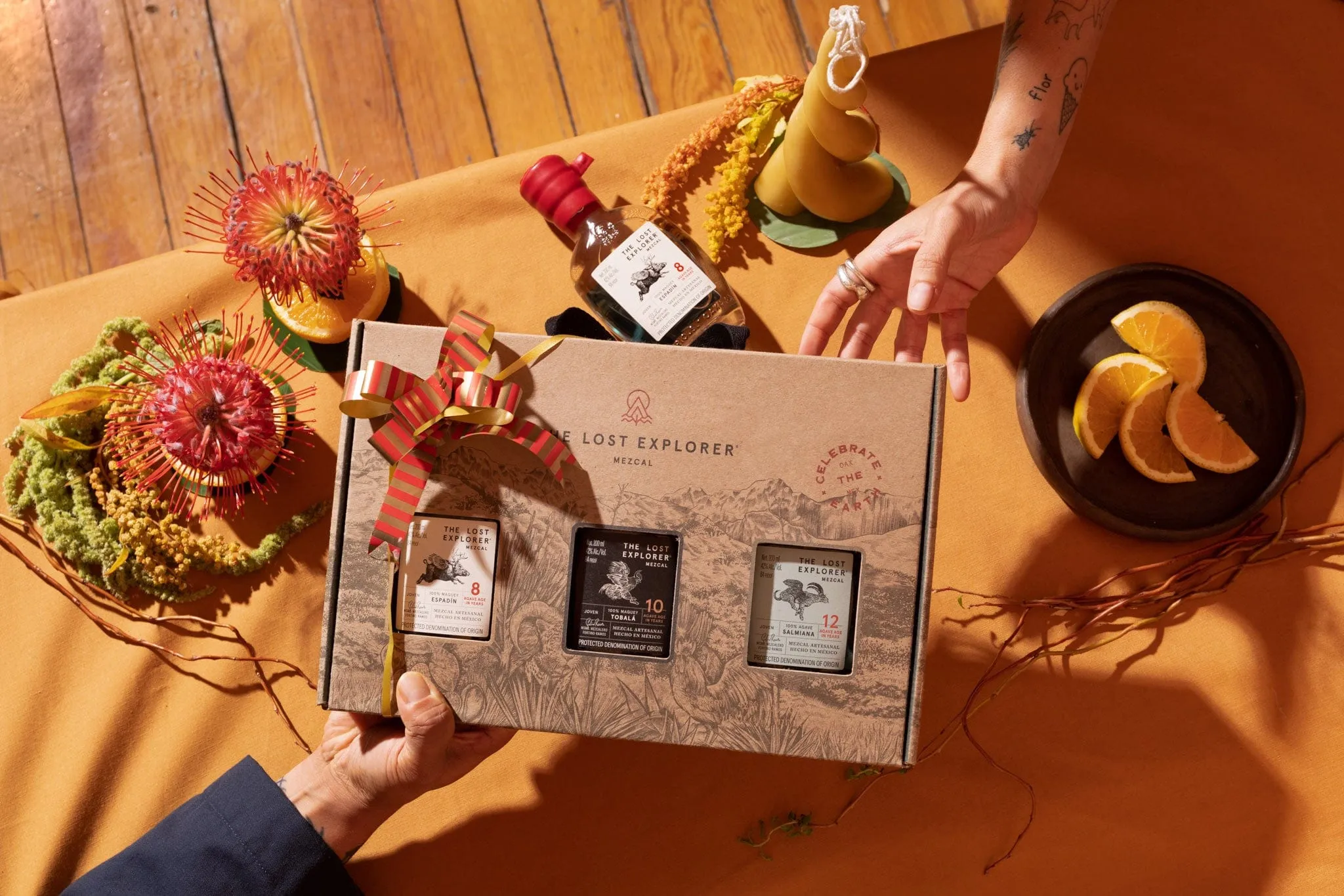 The Lost Explorer Mezcal - Trilogy Pack 3x20cl