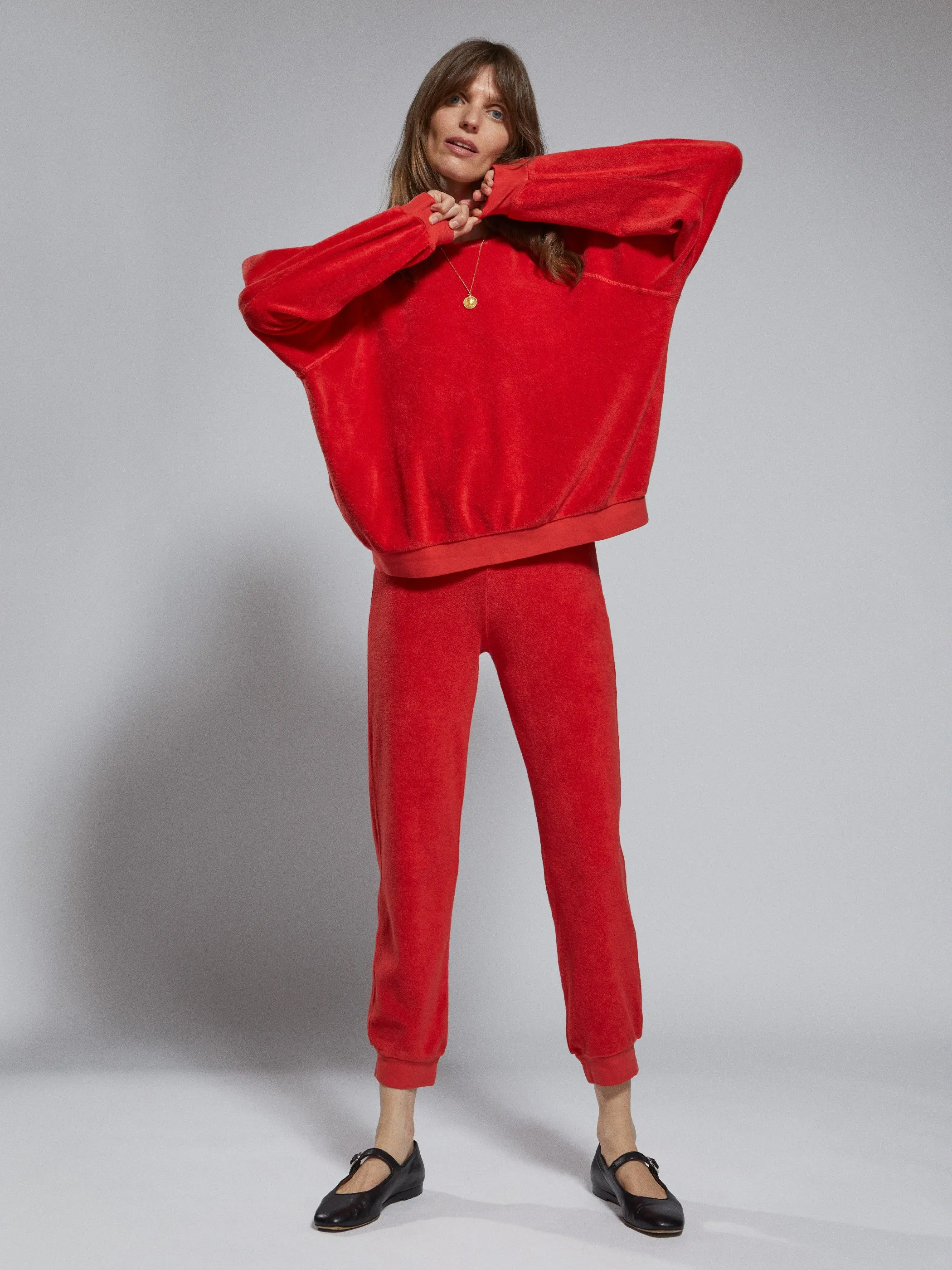The Samos Oversized Sweatshirt in Terry