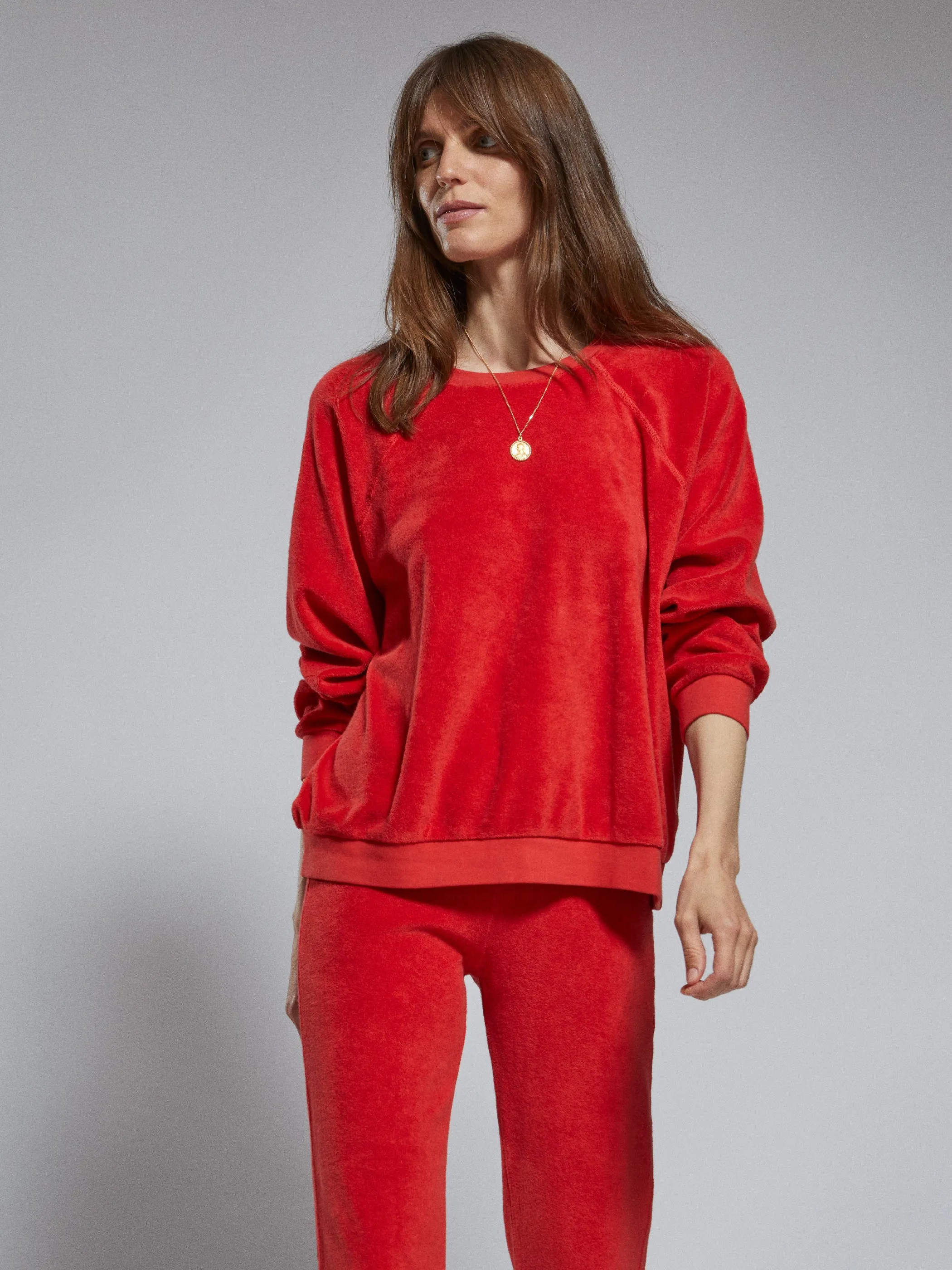 The Samos Oversized Sweatshirt in Terry