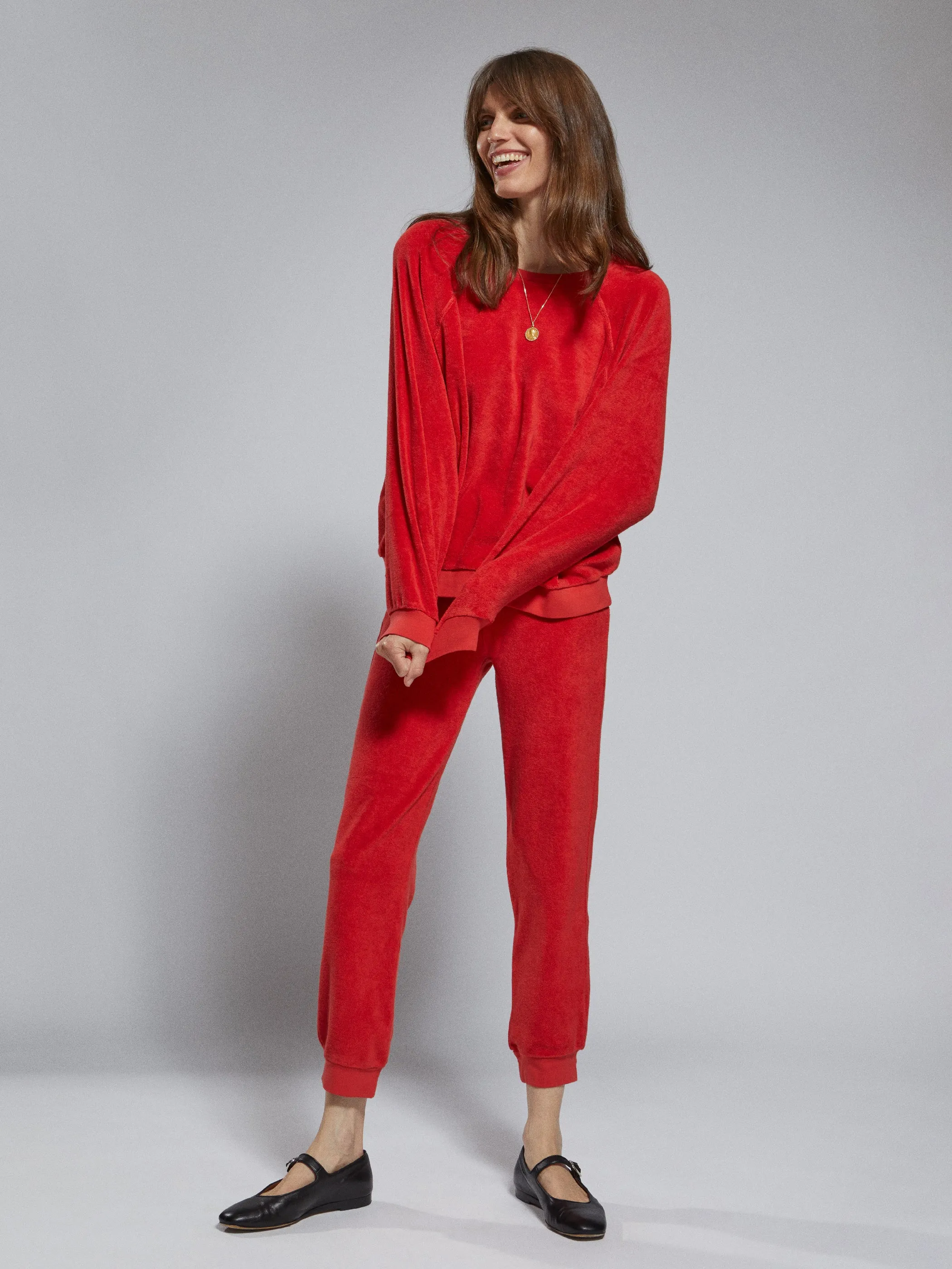 The Samos Oversized Sweatshirt in Terry