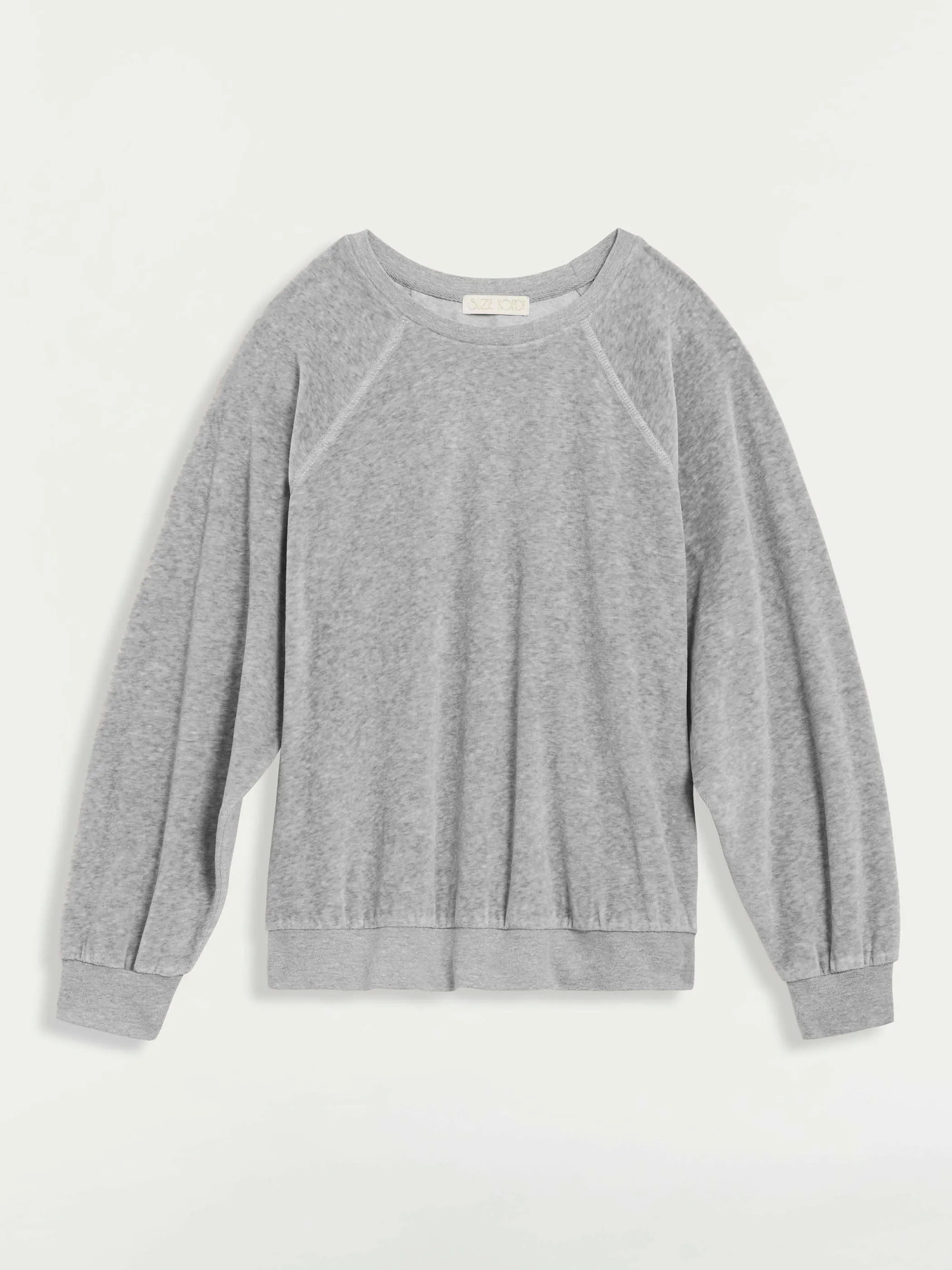 The Samos Oversized Sweatshirt in Velour