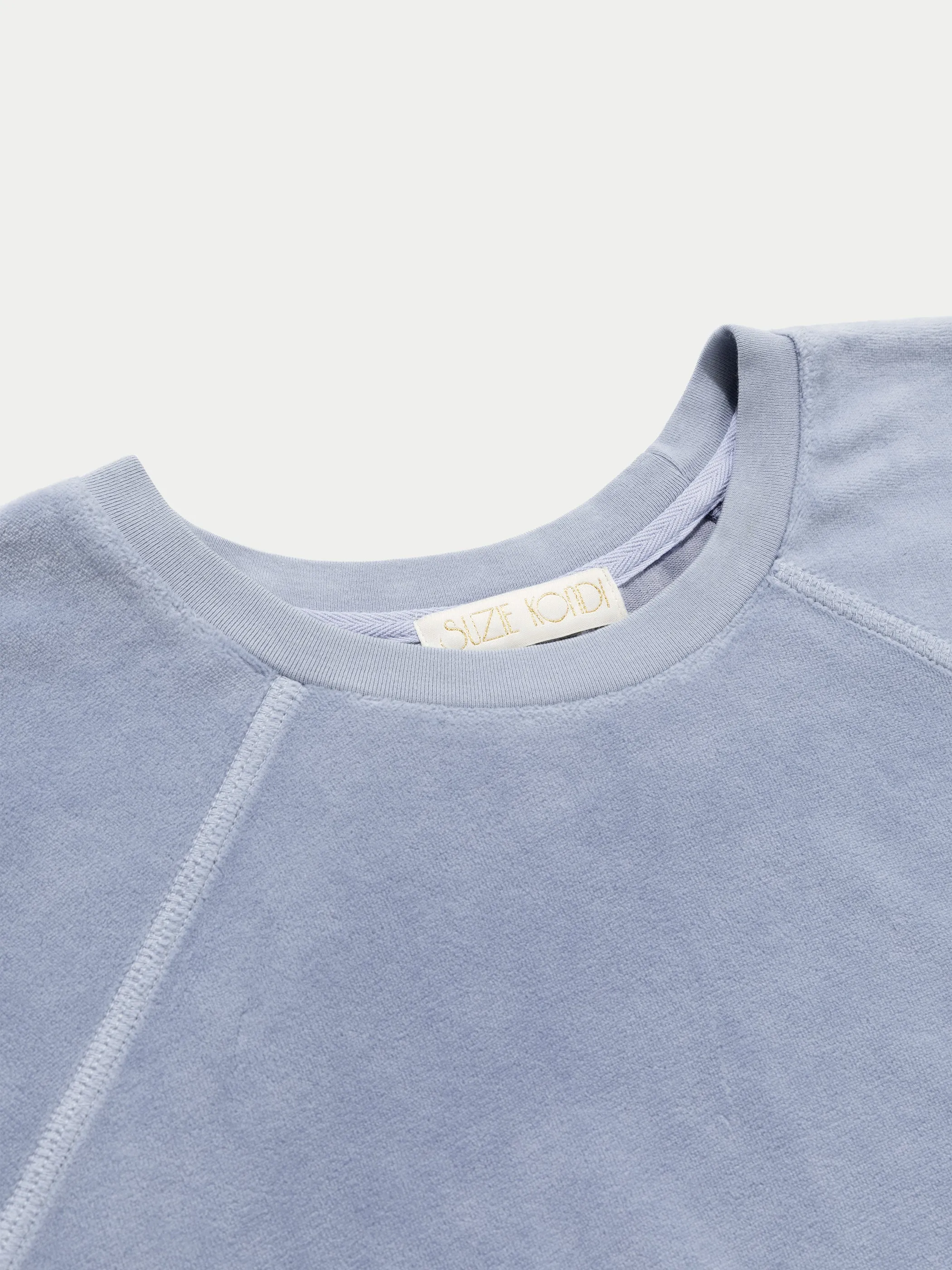 The Samos Oversized Sweatshirt in Velour