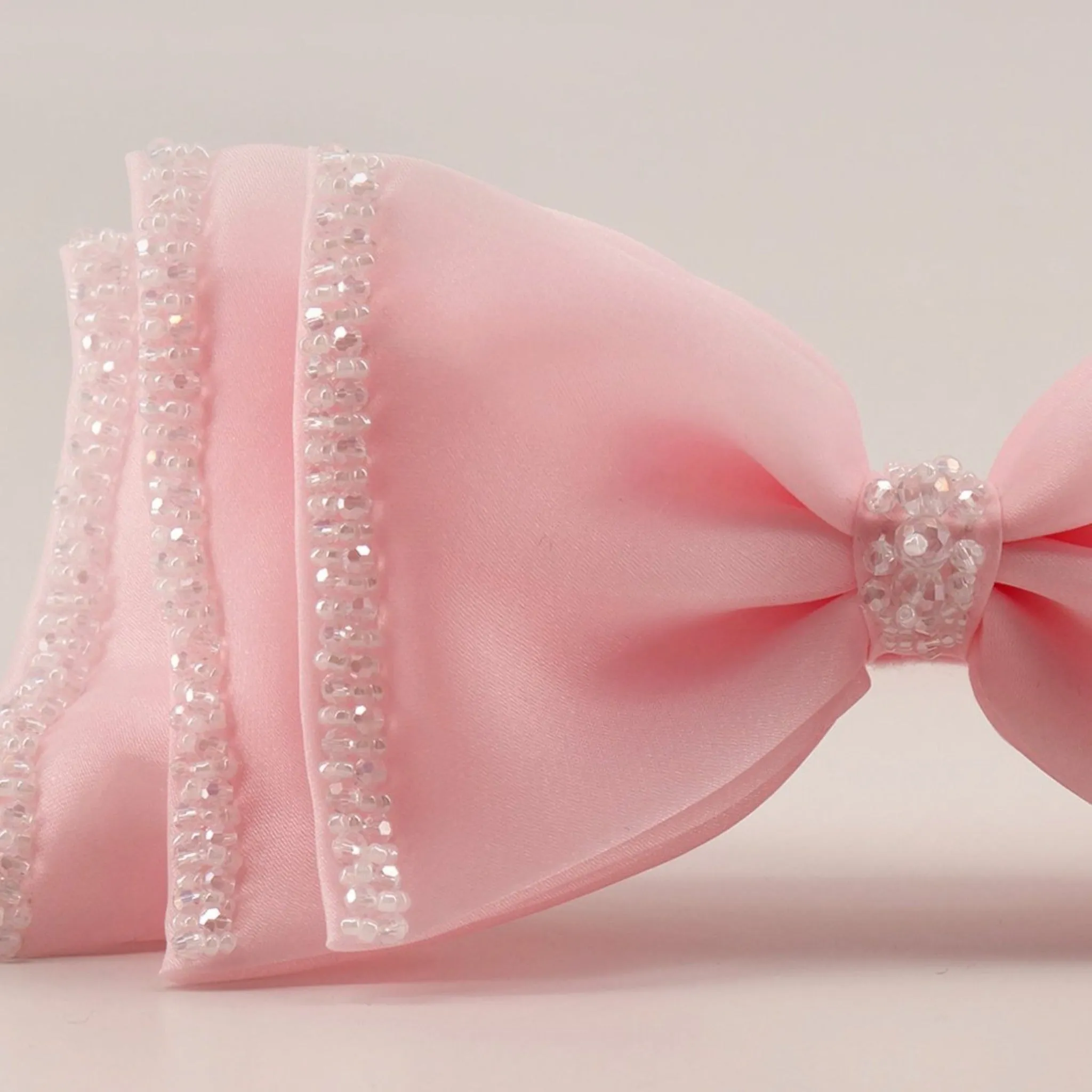 The Sugar Plum Bow Designer Hair Clip