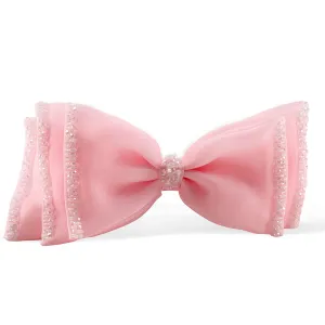 The Sugar Plum Bow Designer Hair Clip