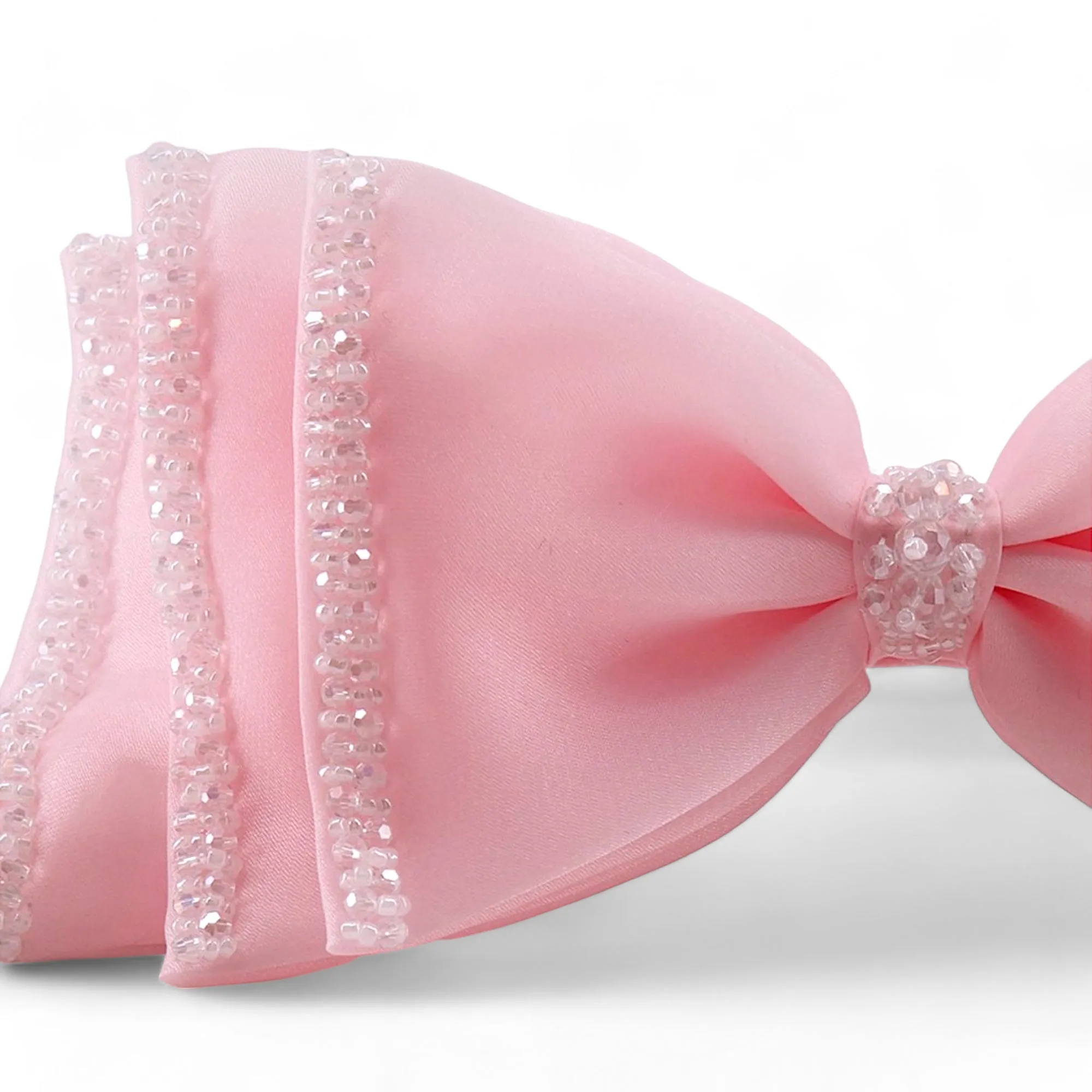 The Sugar Plum Bow Designer Hair Clip