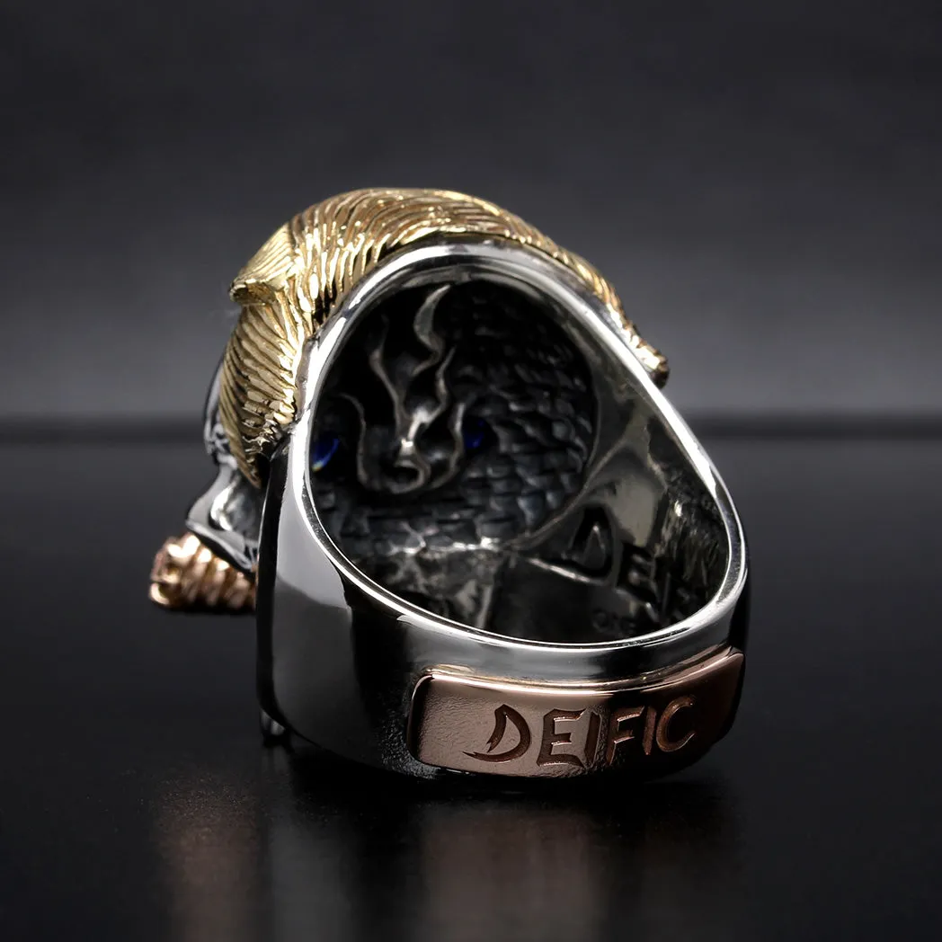 The Trump Skull 18K Cigar Ring 1 of 1
