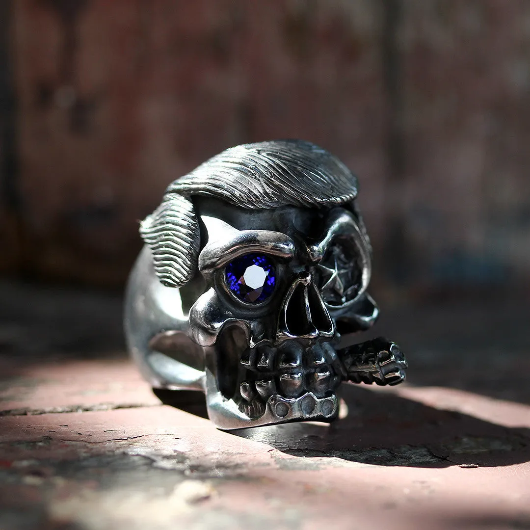 The Trump Skull Cigar Ring