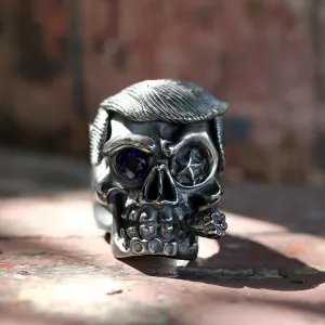 The Trump Skull Cigar Ring