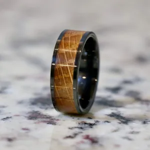 The Whiskey King | Black Male Wedding Band