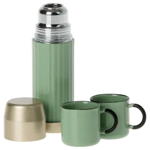 Thermos And Cups - Mint