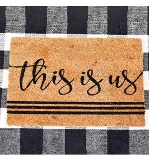 This Is Us Door Mat
