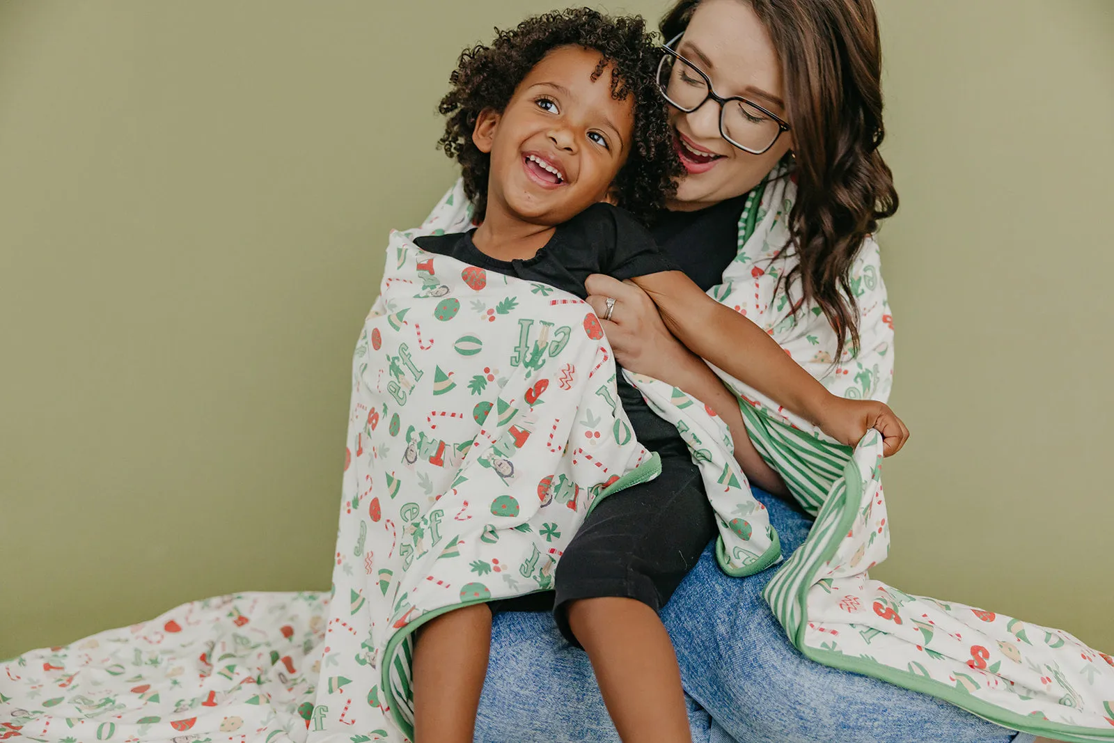 Three-Layer Jumbo Quilt - Elf