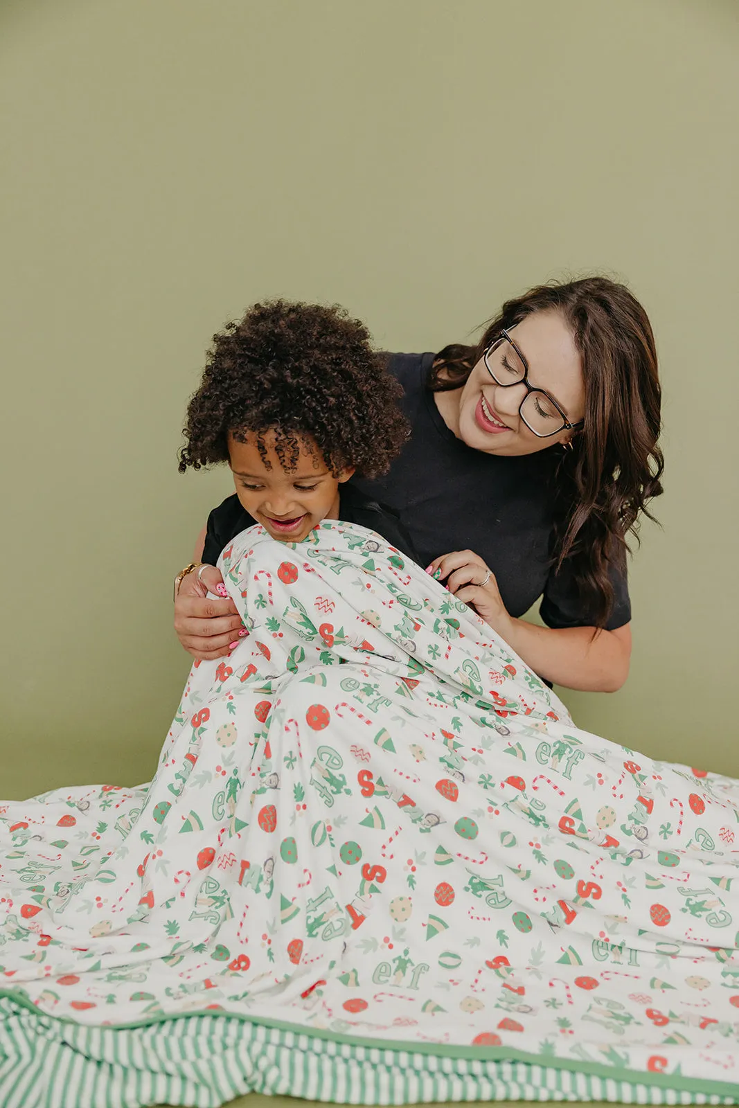 Three-Layer Jumbo Quilt - Elf