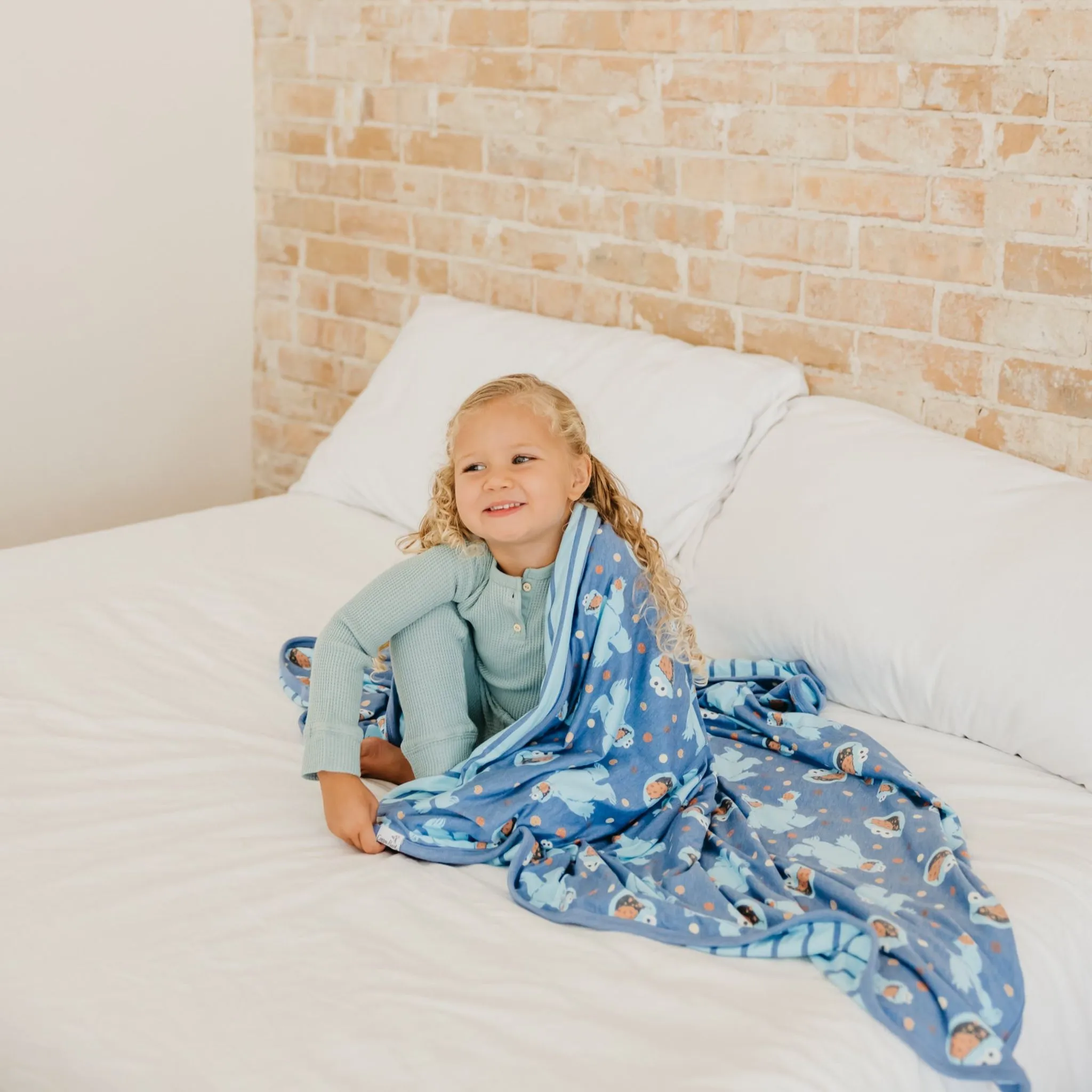 Three-Layer Quilt - Cookie Monster