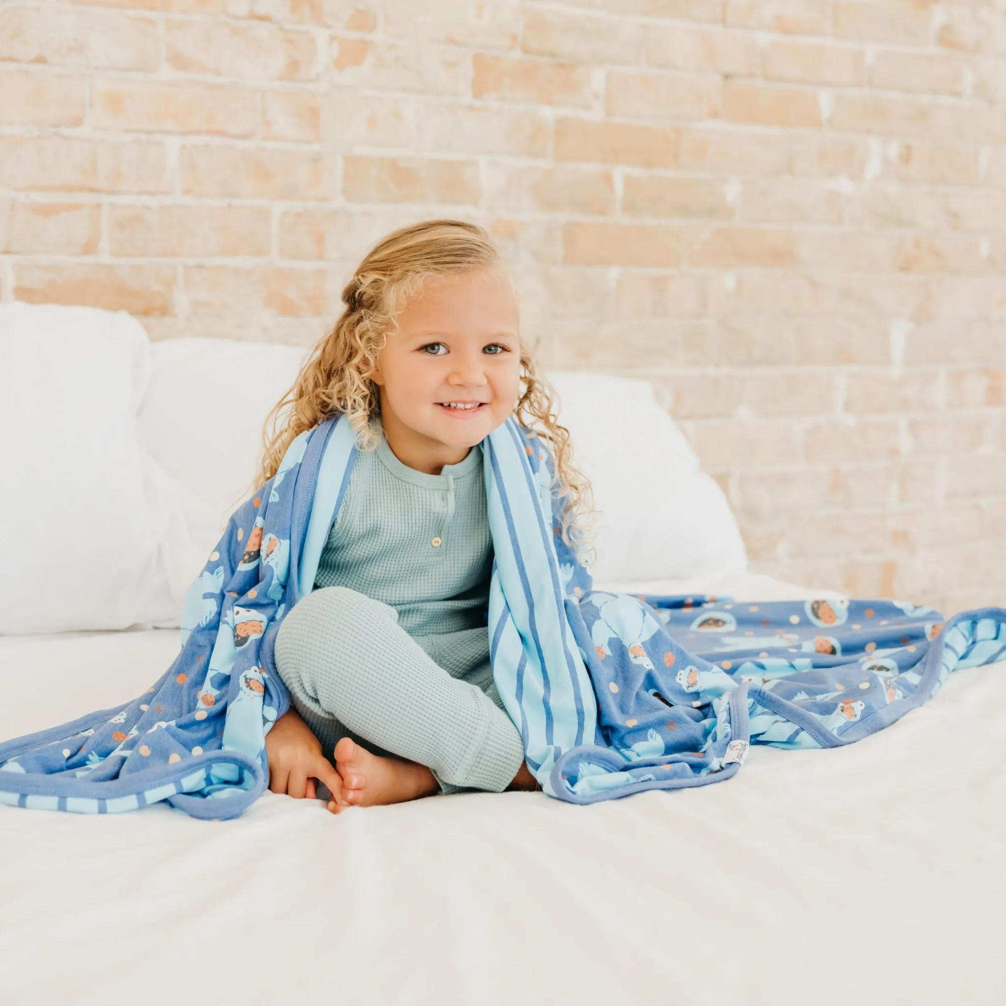 Three-Layer Quilt - Cookie Monster
