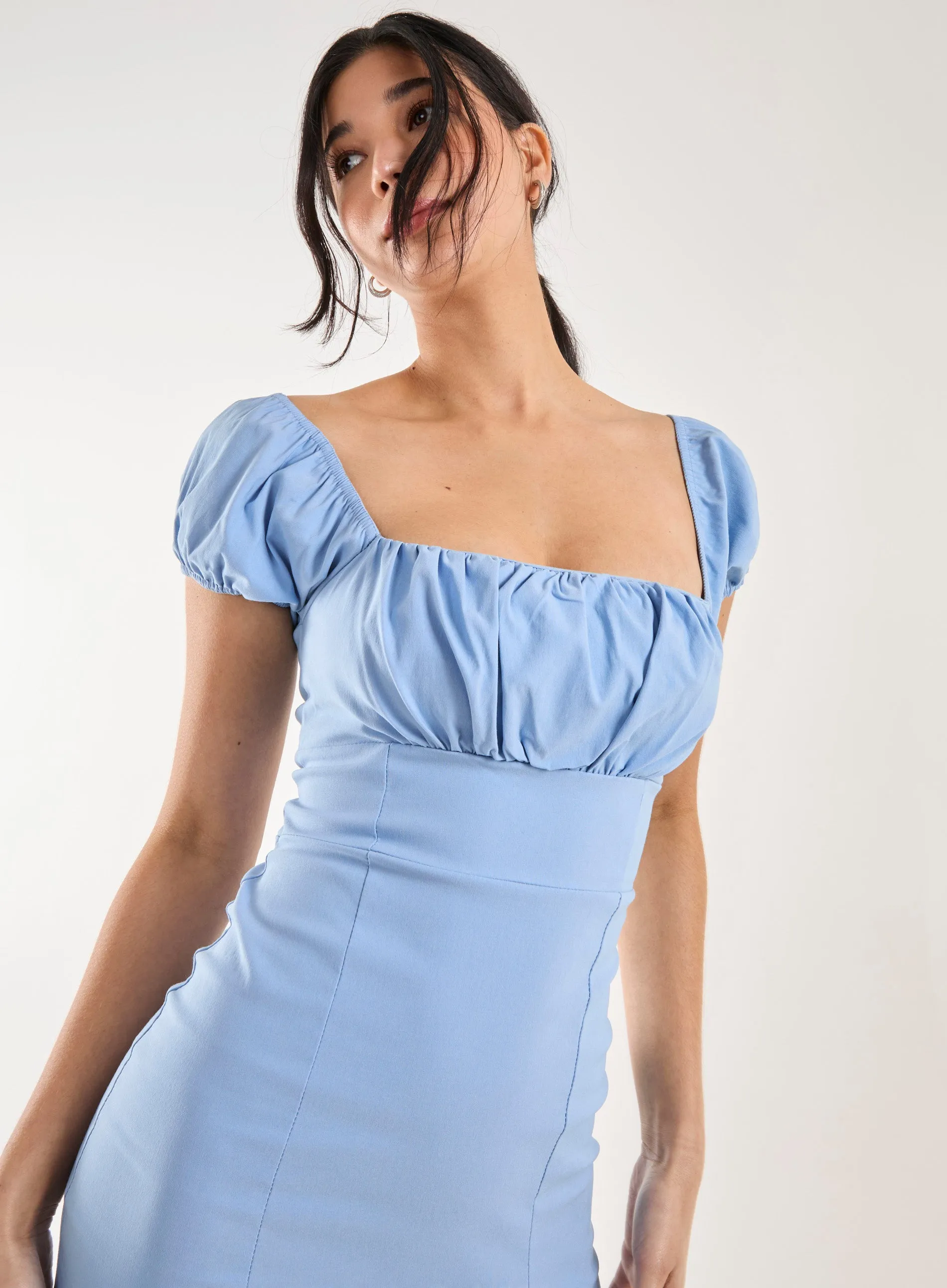 Tie Back Mini Dress