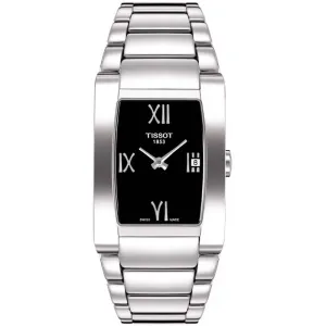Tissot generous watch 27.5x24.5mm Black Quartz Steel T007.309.11.053.00