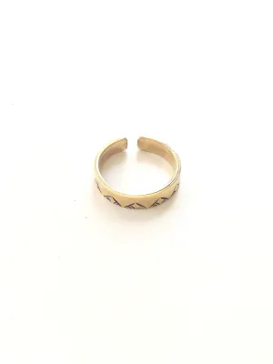 Tiznit Stackable Rings Brass