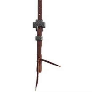 TK10036-02-08 Headstall Split Ear Rasp Buckle