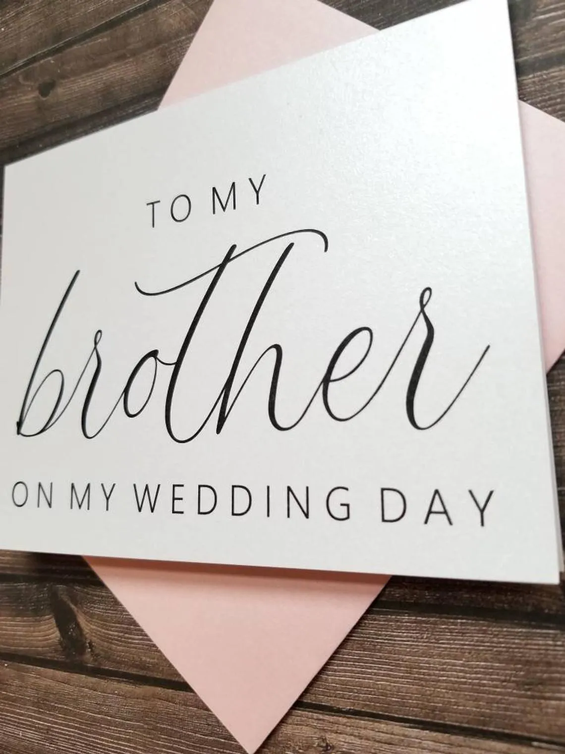 To My Brother