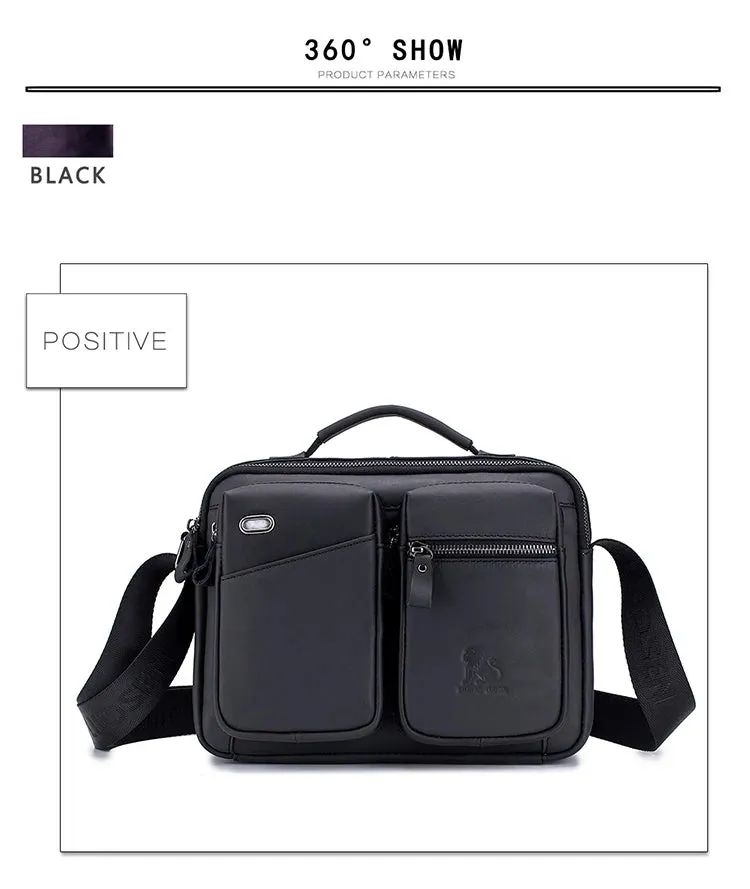 Top Crossbody Bag -Genuine Leather