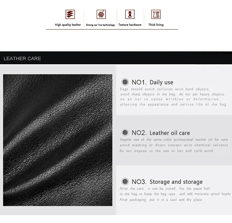Top Crossbody Bag -Genuine Leather