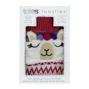 Totes Toasties Hot Water Bottle & Eye Mask