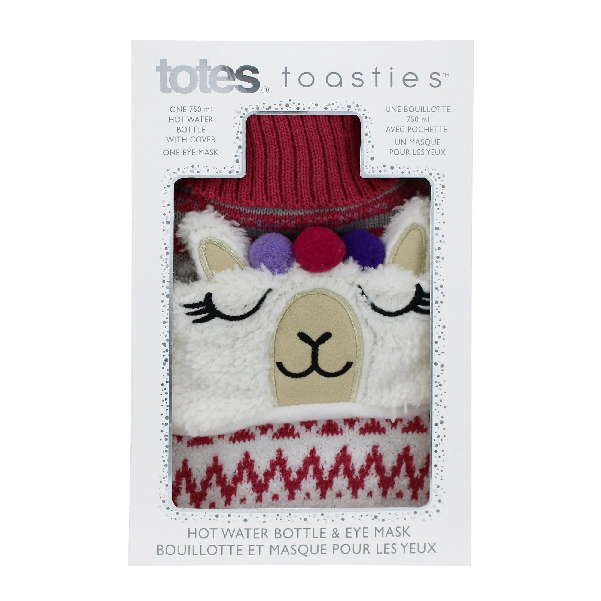 Totes Toasties Hot Water Bottle & Eye Mask