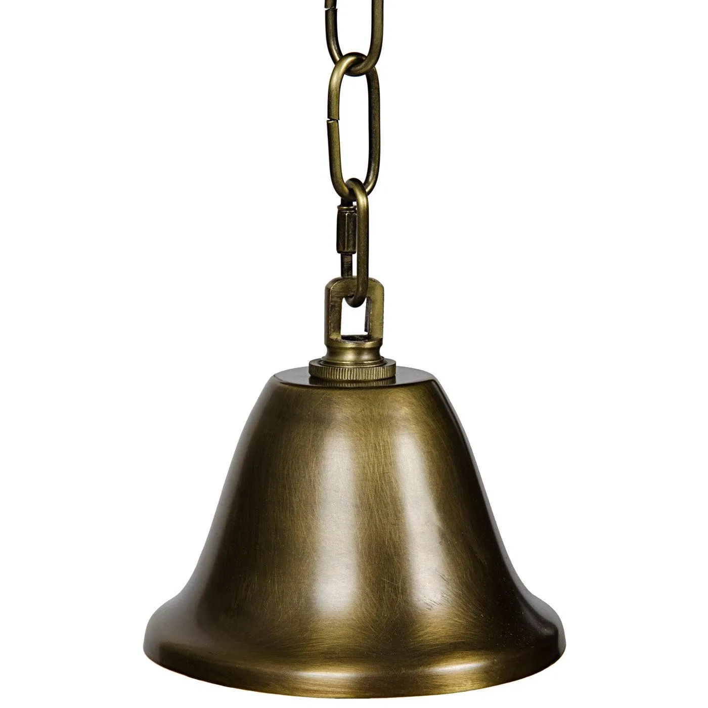 Tournant Pendant, Antique Brass