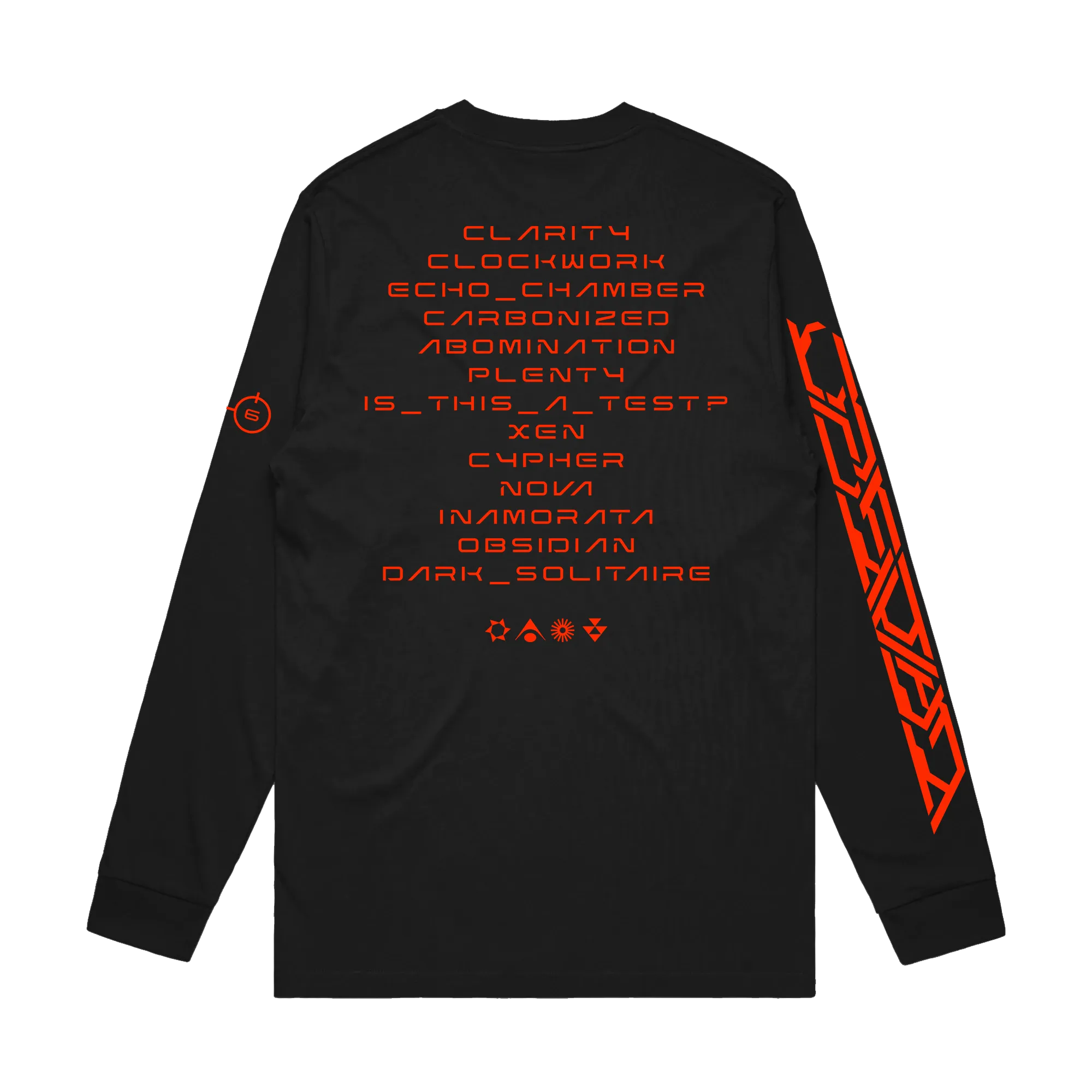 Tracklist Long Sleeve