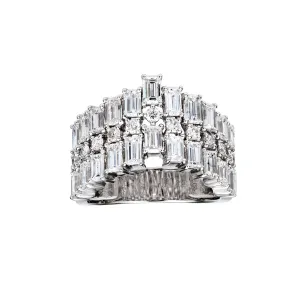 Trellis Diamond Cocktail Ring