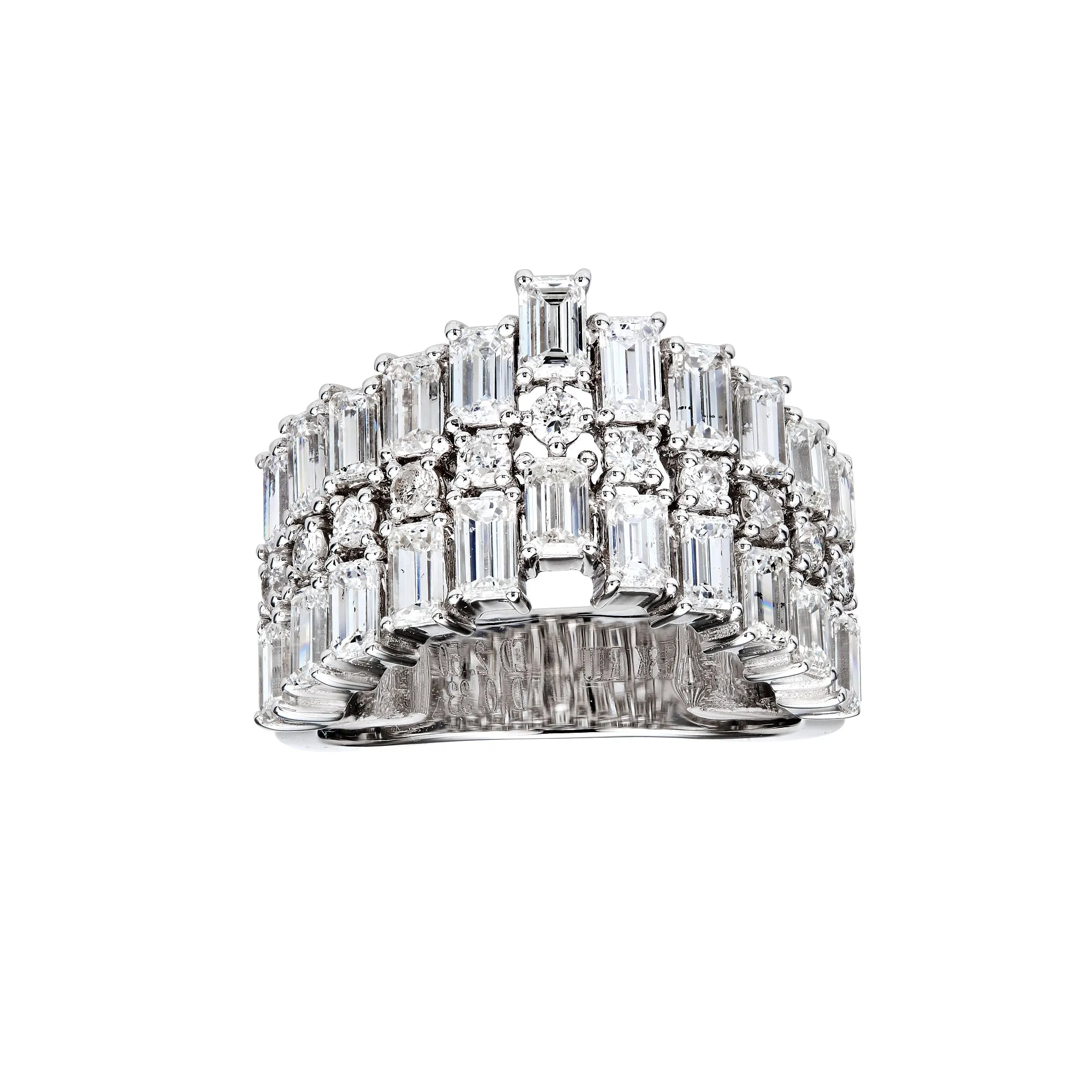 Trellis Diamond Cocktail Ring