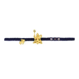 Trimurti Shiva Amethyst Elegant Bracelet  |  Favora - Trinity